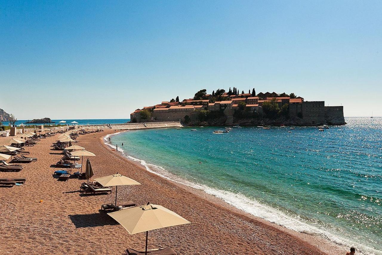 Bmv Room With East Island View Sveti Stefan Buitenkant foto